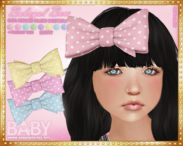 :*BABY*: Babegal Hairbow { Dots }