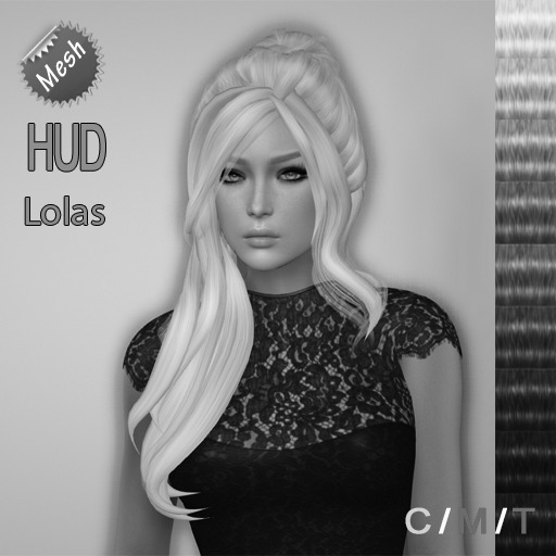 DEMO eDeLsToRe woman mesh hair " Susan " ... try me! (Special Rigged Mesh Hair) 