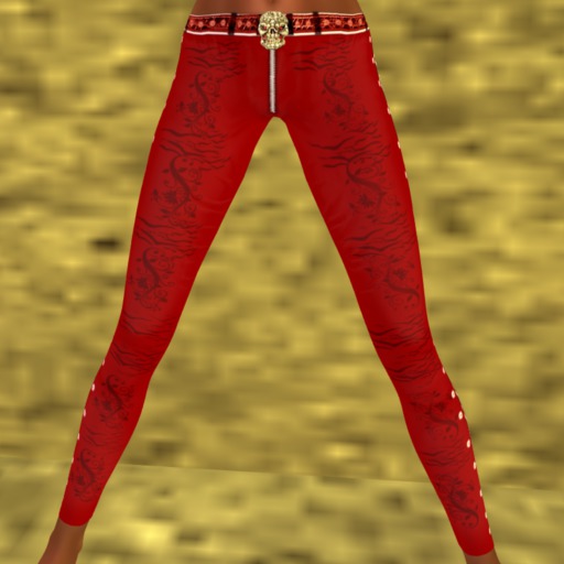 Tribal Jeans Red (including Omega-Applier)
