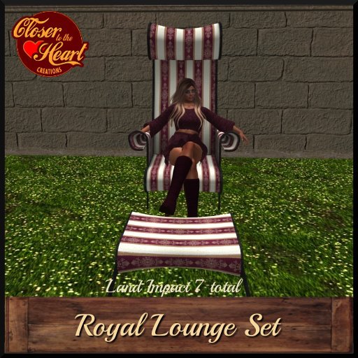 Royal Lounge Set-Crimson***