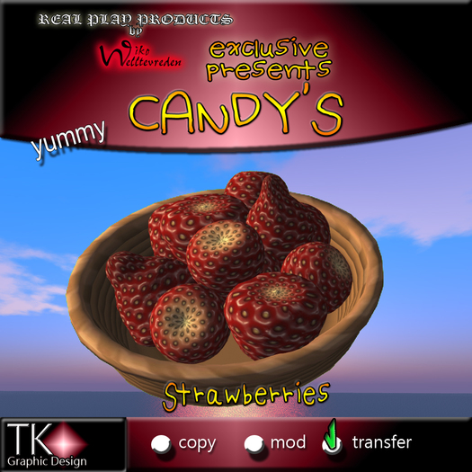 CANDYs * Strawberries * YUMMY * Many details - Exclusive fruits 
