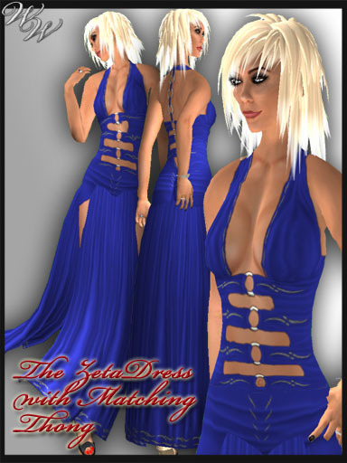 WW - The Zeta Dress - Blue