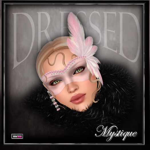 ::DBL:: Mystique Mask ~ Pink Blush