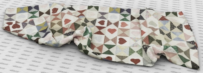 7. Apple Fall Patchwork Rug