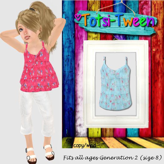 TOTSI-TWEEN Rose Babydoll g2