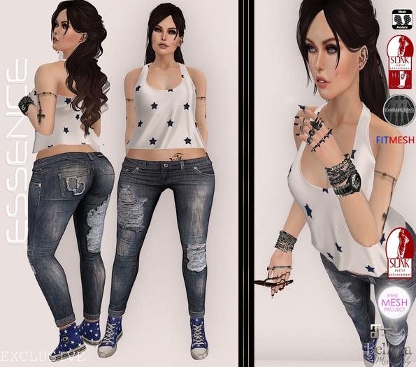 :ESSENCE: I LOVE STARS OUTFIT