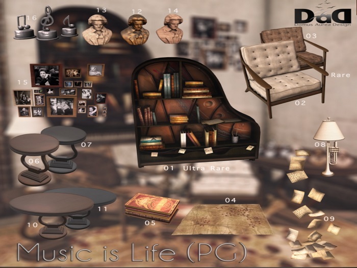 DaD DESIGN "14 Wood Statue" m/t box