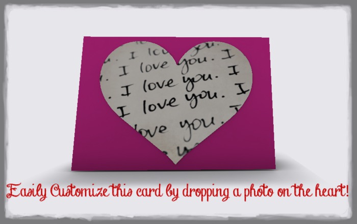 -Vd- Love Story Card