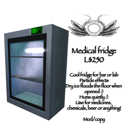 Medical or laboratory fridge