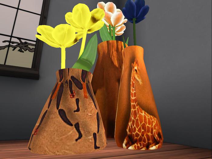 Safari Vases