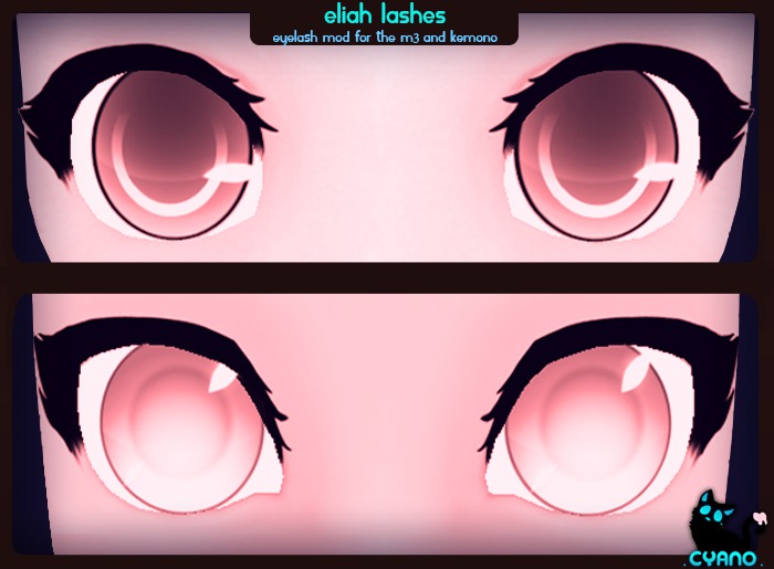 . Cyano . Eliah Lashes