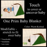 Warm Knit Baby Blanket [boxed]