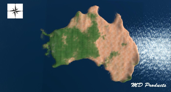 RAW Terrain File FISH