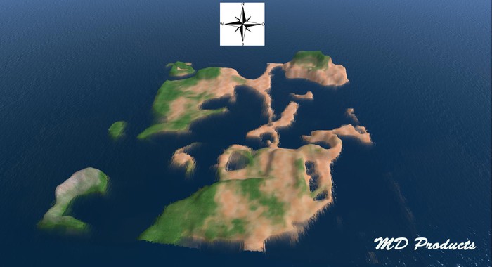 RAW Terrain File DOLPHIN