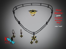 KMF Stars Jewelry gold