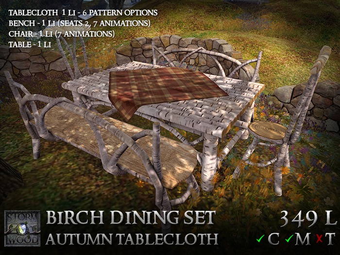 Birchwood Dining Set