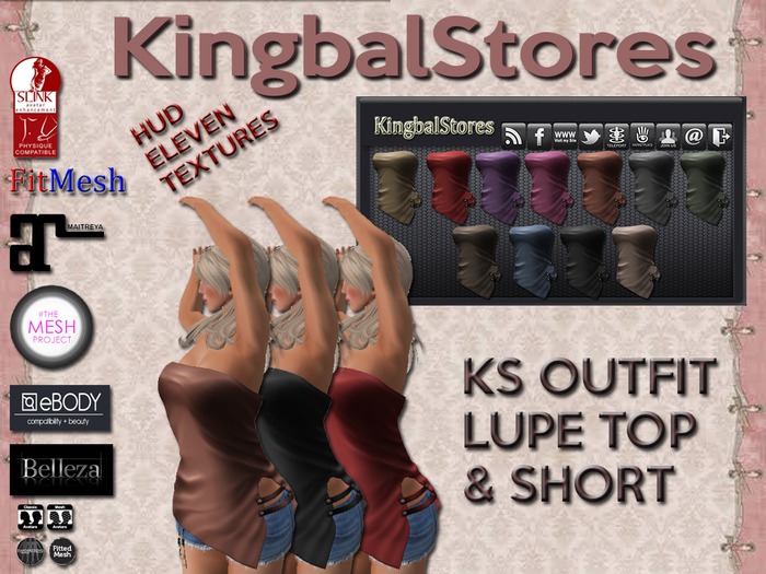 250 KS OUTFIT LUPE TOP & SHORT