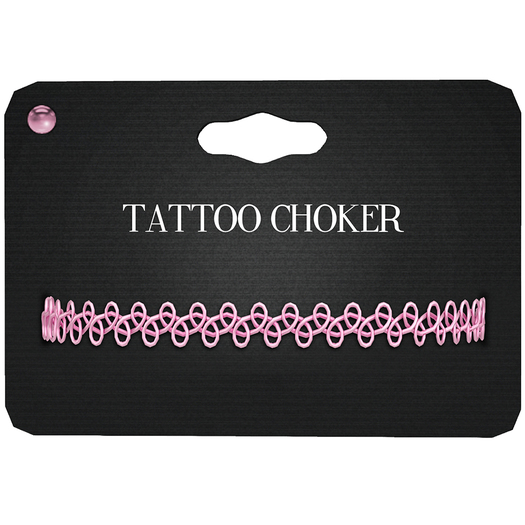 Amala - Tattoo Choker - Pink