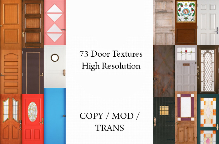 73 different Door Textures