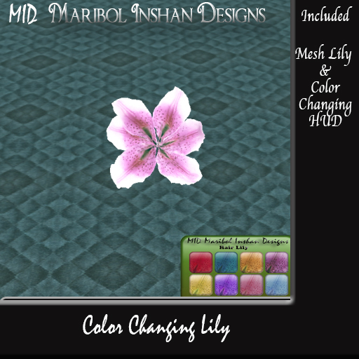 *MID*  Hair Lily  Color  w/ Changing HUD