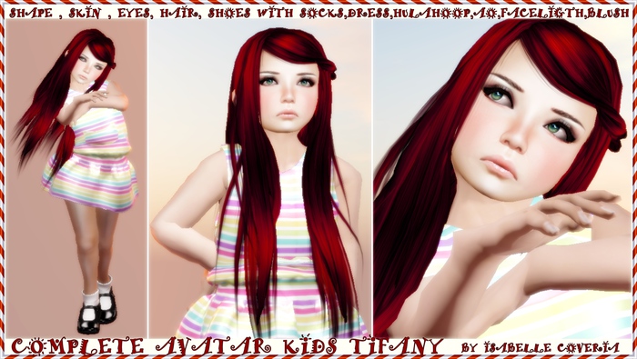 COMPLETE AVATAR KIDS TIFANY