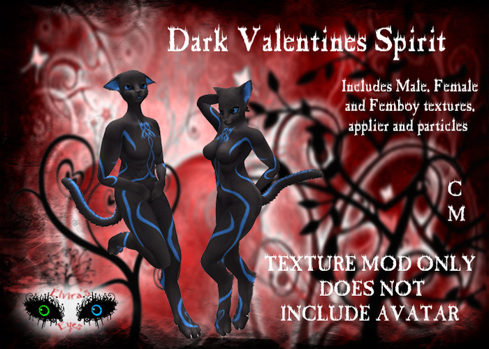 ~ E.E. ~ Dark Valentines Spirit Boxed ~Blue~