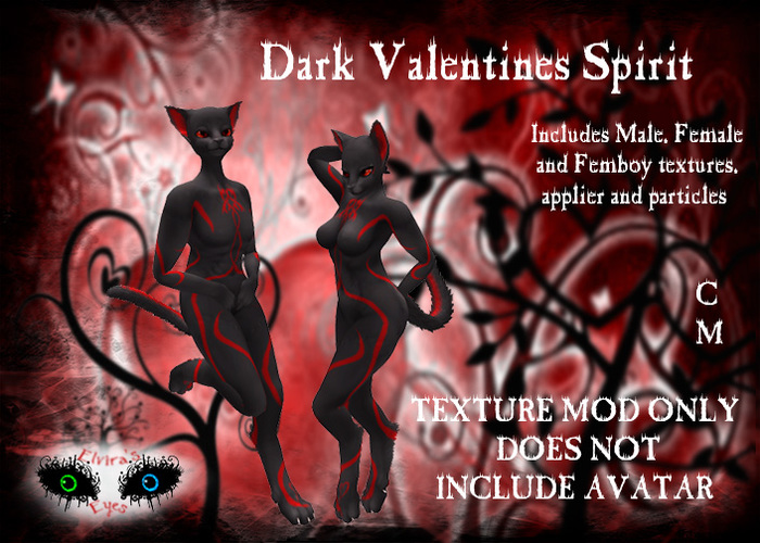 ~ E.E. ~ Dark Valentines Spirit Boxed ~Red~