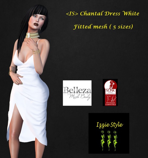 <IS> Chantal Black dress