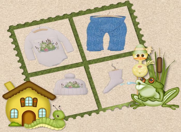 Frog & Lillypad Outfit