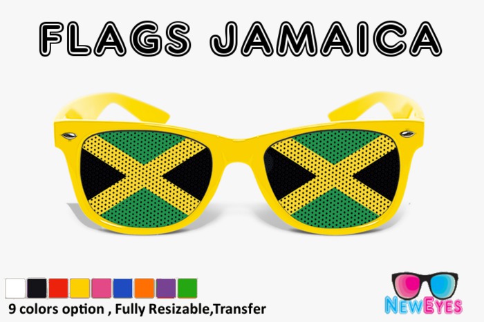 New Eyes Flags Jamaica