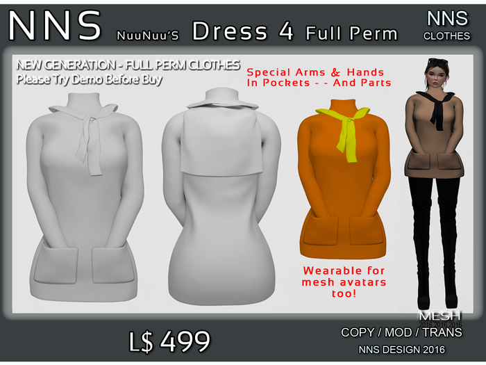 NNS Dress 2 - DEMO