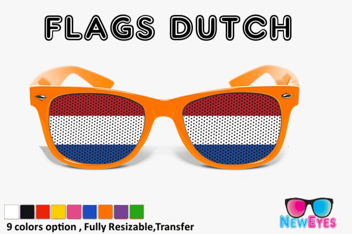New Eyes Flags Dutch