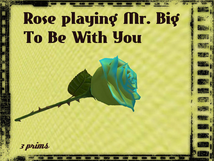 Rose playing To Be With You