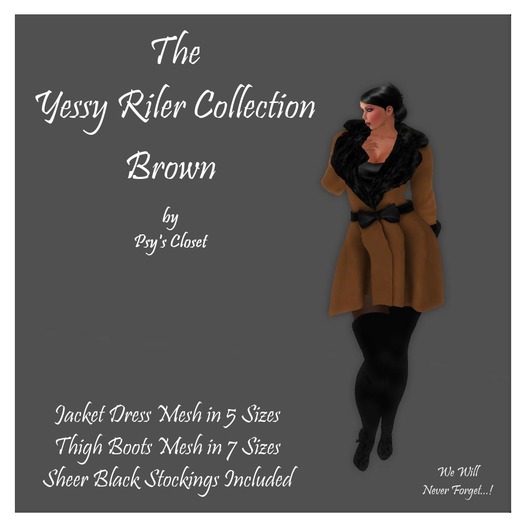 The Yessy Riler Collection - Brown - by Psy's Closet