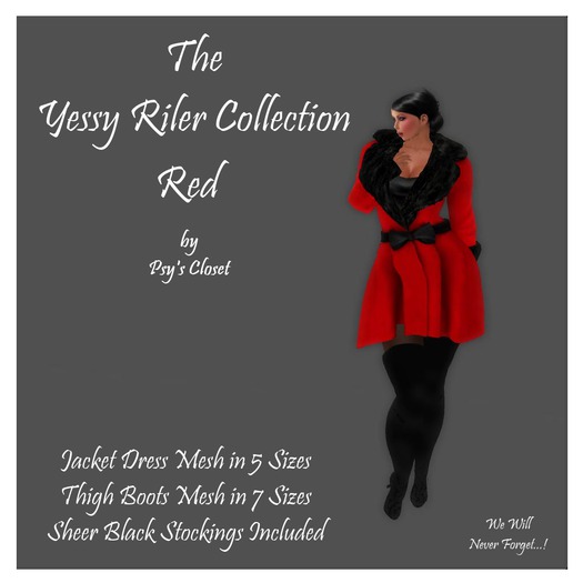 The Yessy Riler Collection - Red - by Psy's Closet