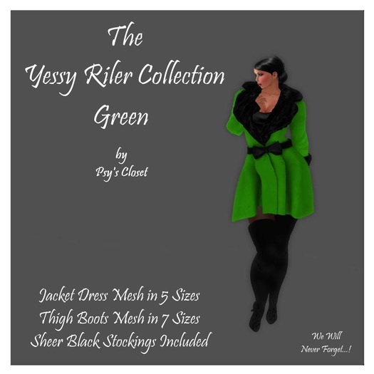The Yessy Riler Collection - Green - by Psy's Closet