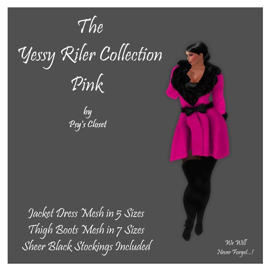 The Yessy Riler Collection - Pink - by Psy's Closet