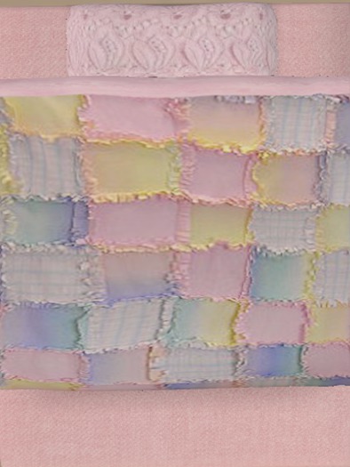 Pastel Puff Duvet& Sheet Set