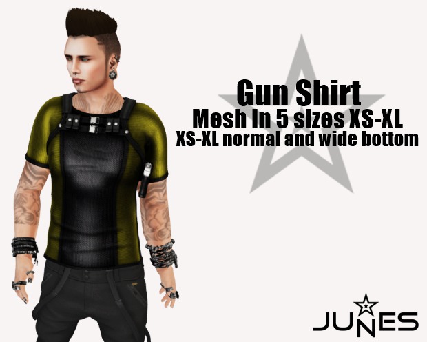 JUNES Gun Shirt YELLOW