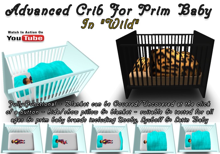 Advanced Crib For Baby - Wild