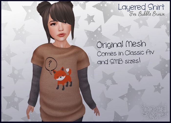 Layered Shirt - Fox Bubble Brown