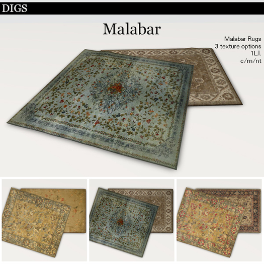 DIGS - Malabar Rugs [MESH]