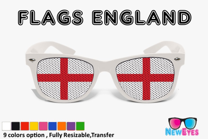 New Eyes Flags England