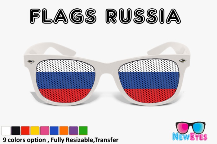 New Eyes Flags Russia