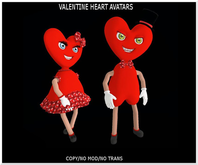 VALENTINE HEARTS AVATARS