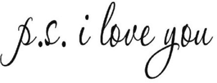 {Q-Essentials} P.S. Wall Decal