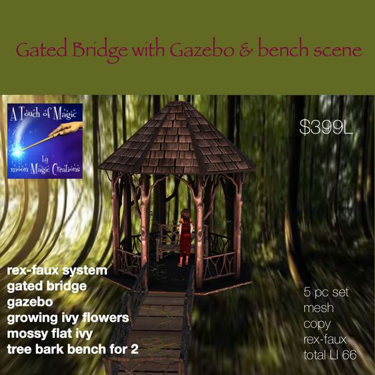 Gated Bridge&GazeboScene(Crate)