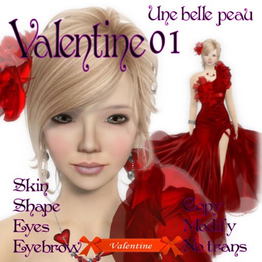 Valentine skin Model 01 (DEMO)