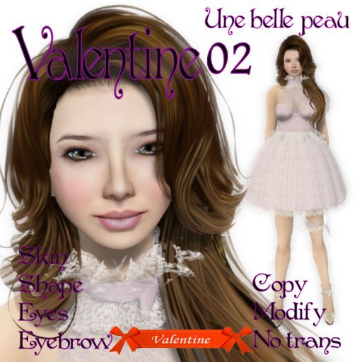 Valentine skin Model 02 (DEMO)