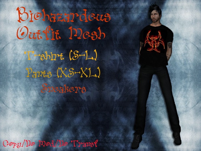 Biohazardeus Outfit Mesh